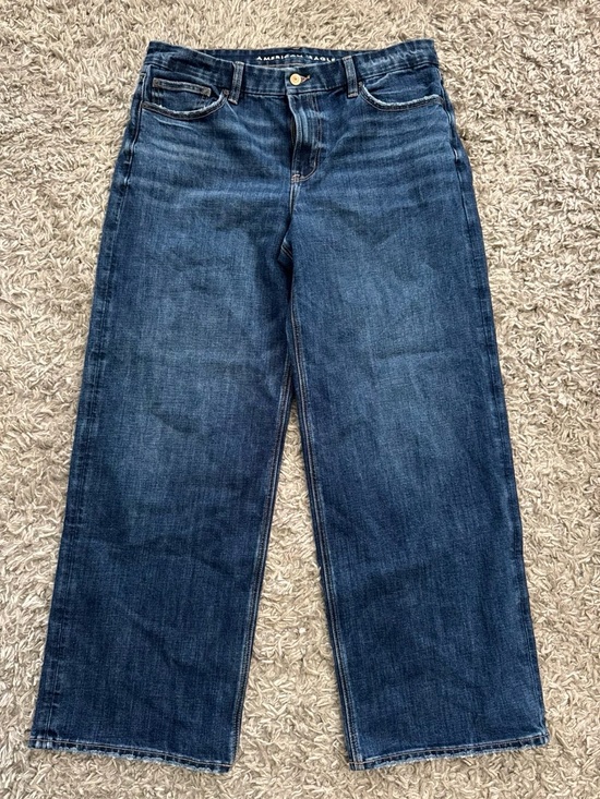Denim - AMERICAN EAGLE 12 ✨ adult dark wash baggy jeans excellent condition